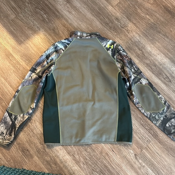 Under Armour Cold Gear Quarter Zip Jacket - Picture 3 of 4